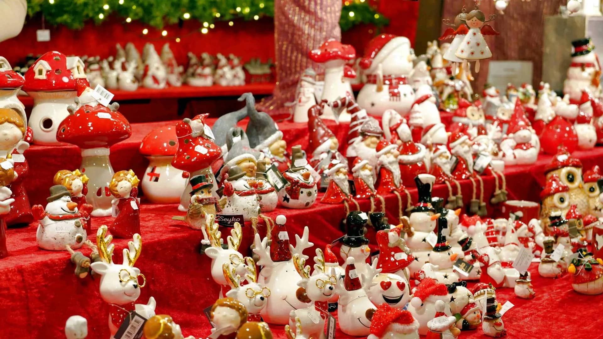 Funchal vibrant Christmas ornaments showcasing festive winter magic